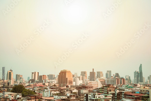 Characteristic of the Bangkok downtown area 
