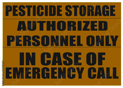 Pesticide Storage 