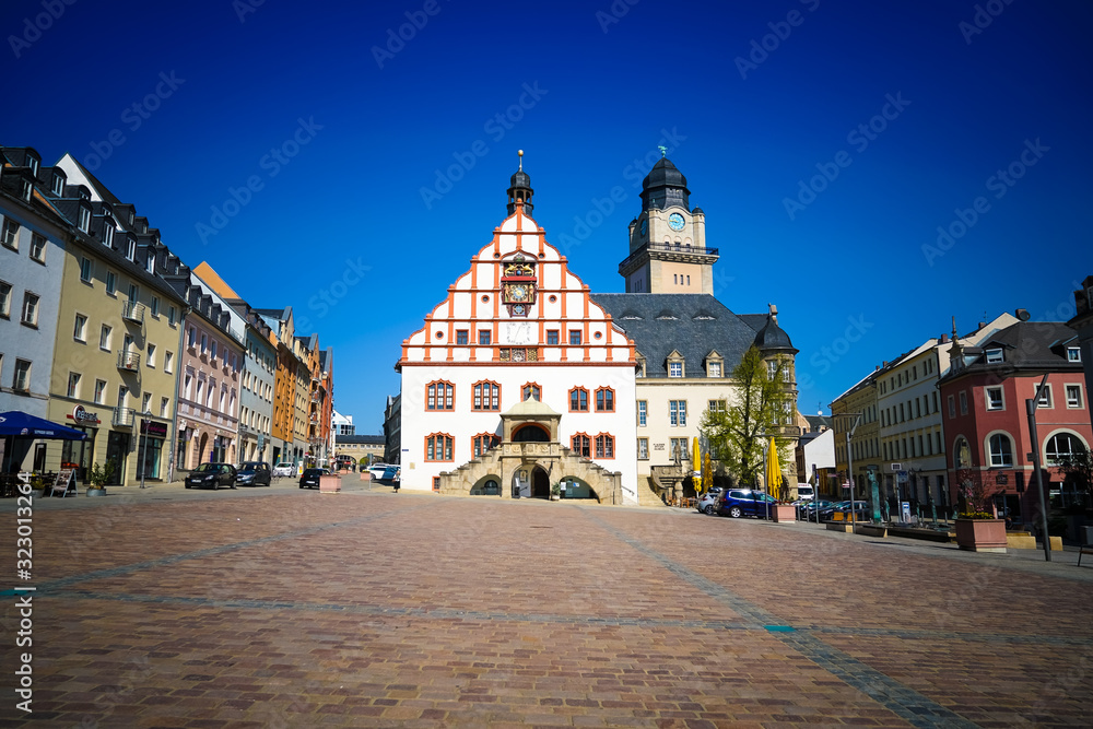 Naklejka premium Plauner Rathaus