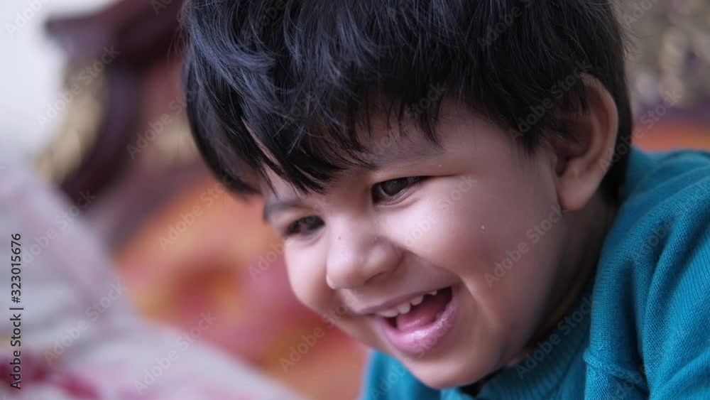 happy asian playfully baby child girl, close up happy asian playfully baby child girl, close up