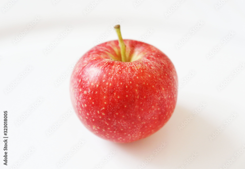 Red apple isolated on white background Red apple isolated on white background