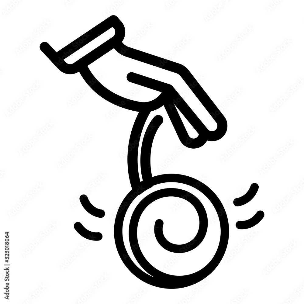 Modern hypnosis icon. Outline modern hypnosis vector icon for web design isolated on white background Modern hypnosis icon. Outline modern hypnosis vector icon for web design isolated on white background