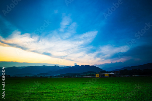 Himmel und Berg