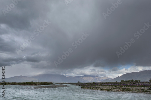 Pillar rock Reserve. Erosion. Omarama. Ahuriri river. New Zealand