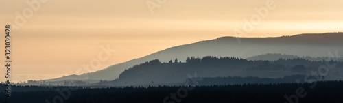Wallpaper Mural Paysage de Lozère depuis  le Col de La Pierre Plantée - Sud Cévennes, Lozère, Occitanie, France Torontodigital.ca