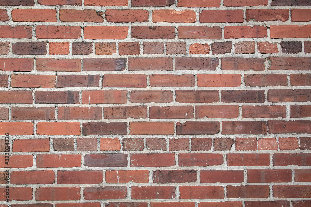 rough red brick textured wall rough red brick textured wall