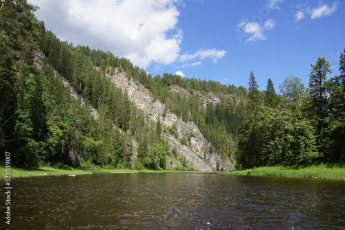 lake in mountains