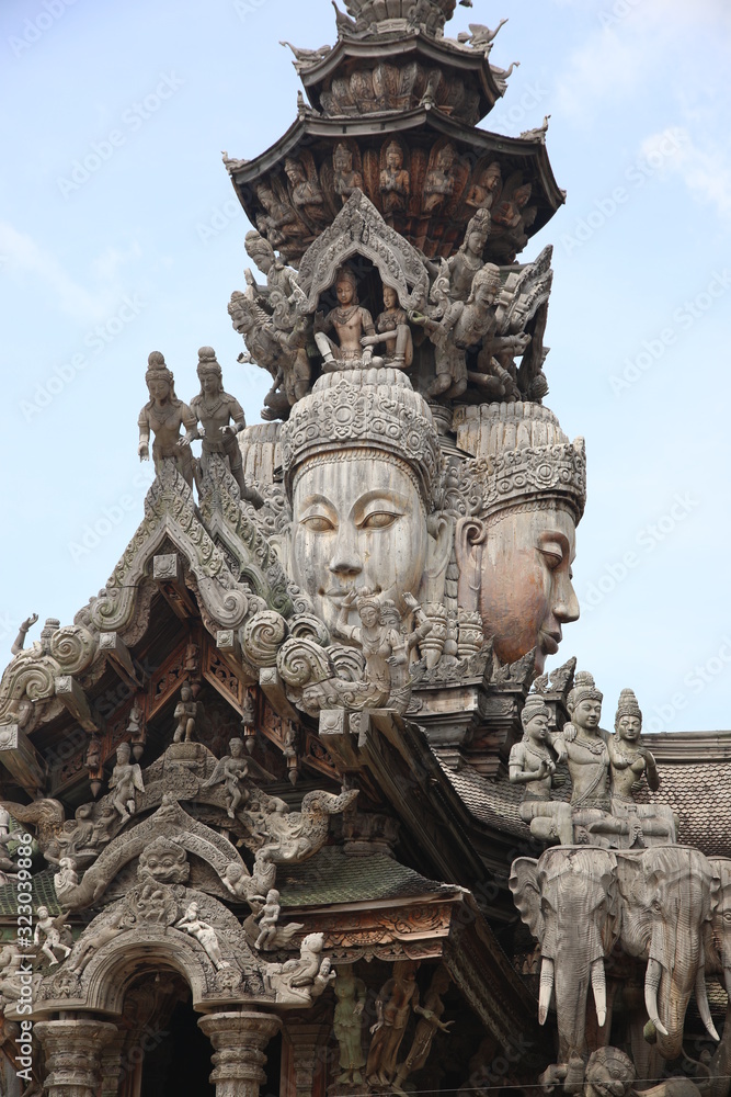 Sanctuary of Truth, Pattaya, Thailand