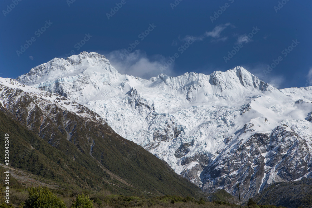 Mount Cook New Zealand Mountains snow
