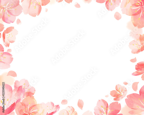 桜　フレーム © アトリ