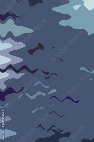 Beautiful blue background.Striped abstraction for Wallpaper.
