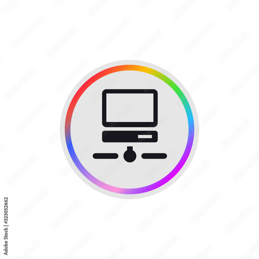 Remote PC - Modern App Button Remote PC - Modern App Button