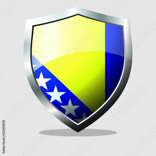 Free Download icon of the bosnia and herzegovina state flag against a white background - GFXLoad