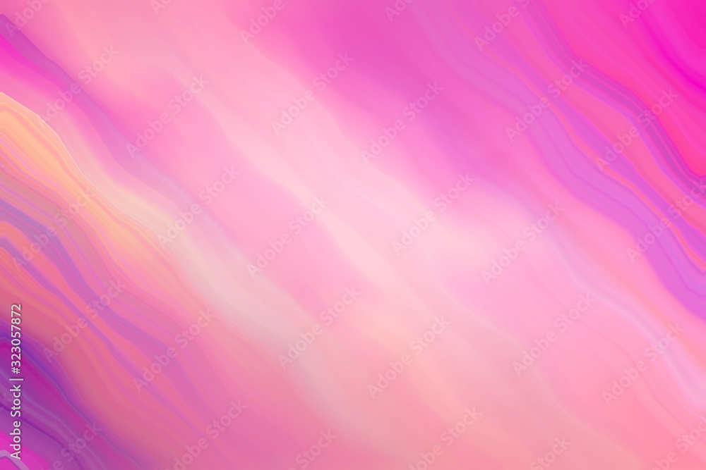 Obraz premium An abstract pink and purple wavy motion blur background image.