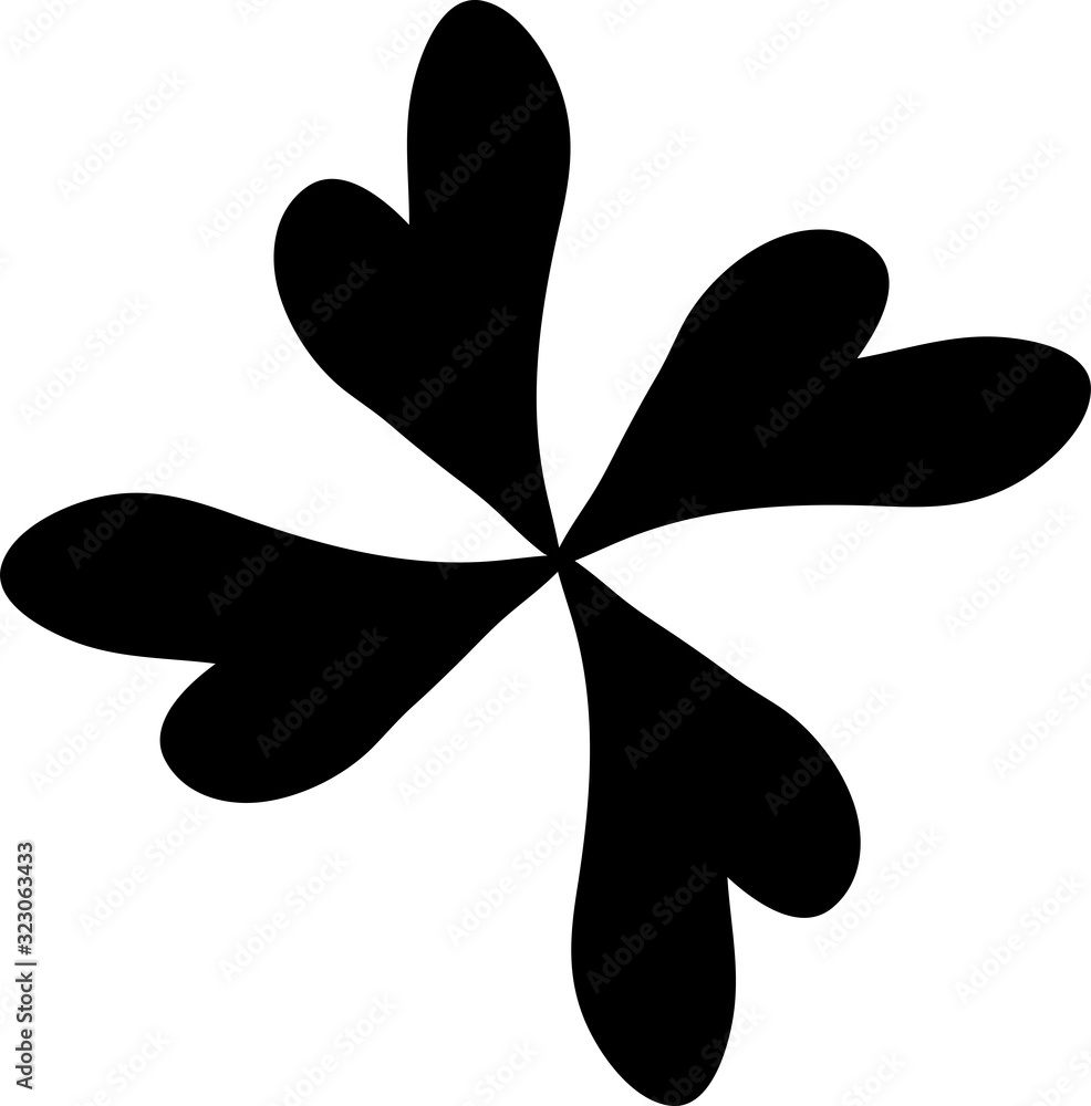 Abstract doodle single floral element for decoration patterns, wrapping paper, wallpaper, cards, invitations, packing boxes, bouquets. Isolated on white background. Vector stock illustration. Abstract doodle single floral element for decoration patterns, wrapping paper, wallpaper, cards, invitations, packing boxes, bouquets. Isolated on white background. Vector stock illustration.