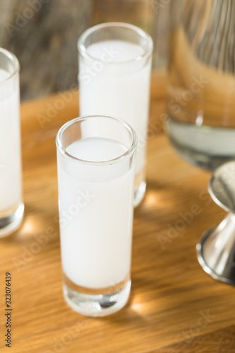 Refreshing Greek Anise Raki Drink