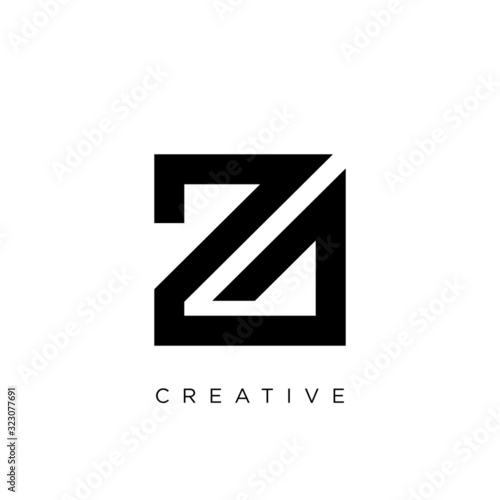 za logo design vector icon
