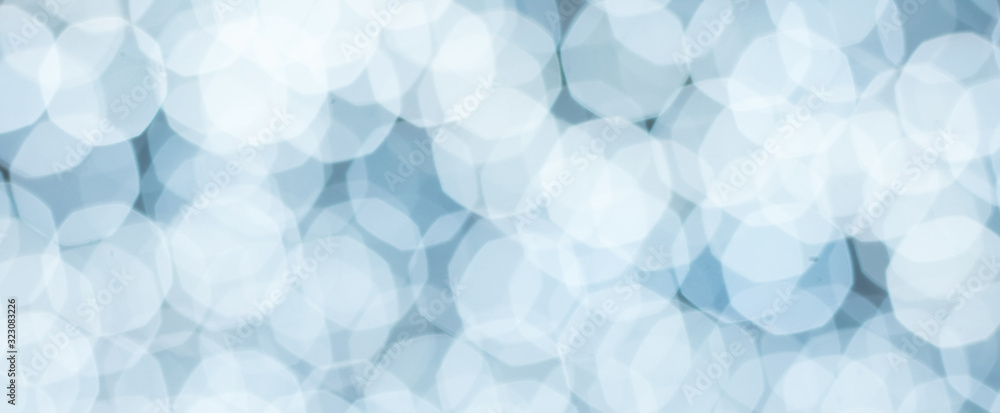 Fototapeta premium Panoramic Beautiful Delicate Blue and White Background