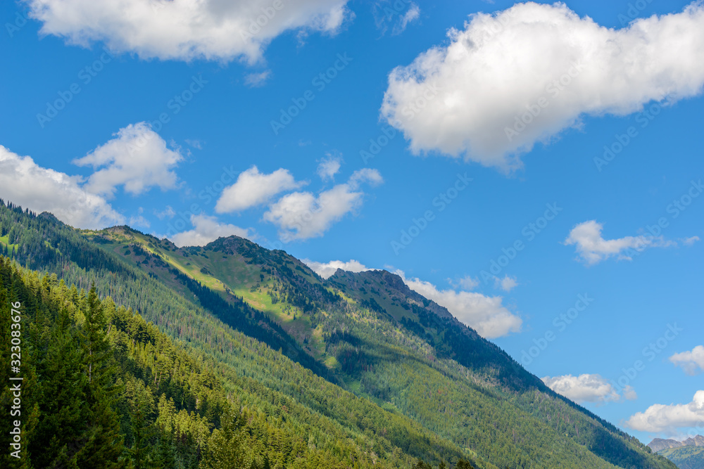 Rocky Mountains near Lillooet, Whistler, Vancouver, Canada.