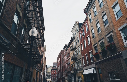 Street in Boston, Massachusetts, USA