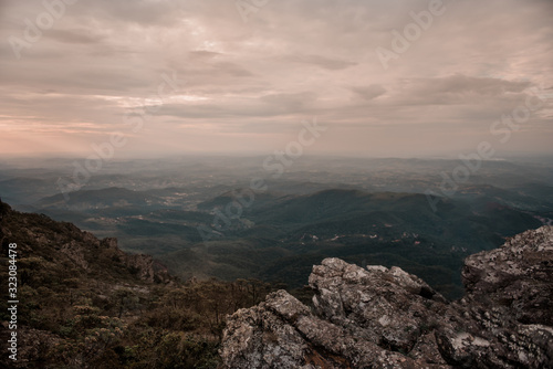 sunset rock moutain