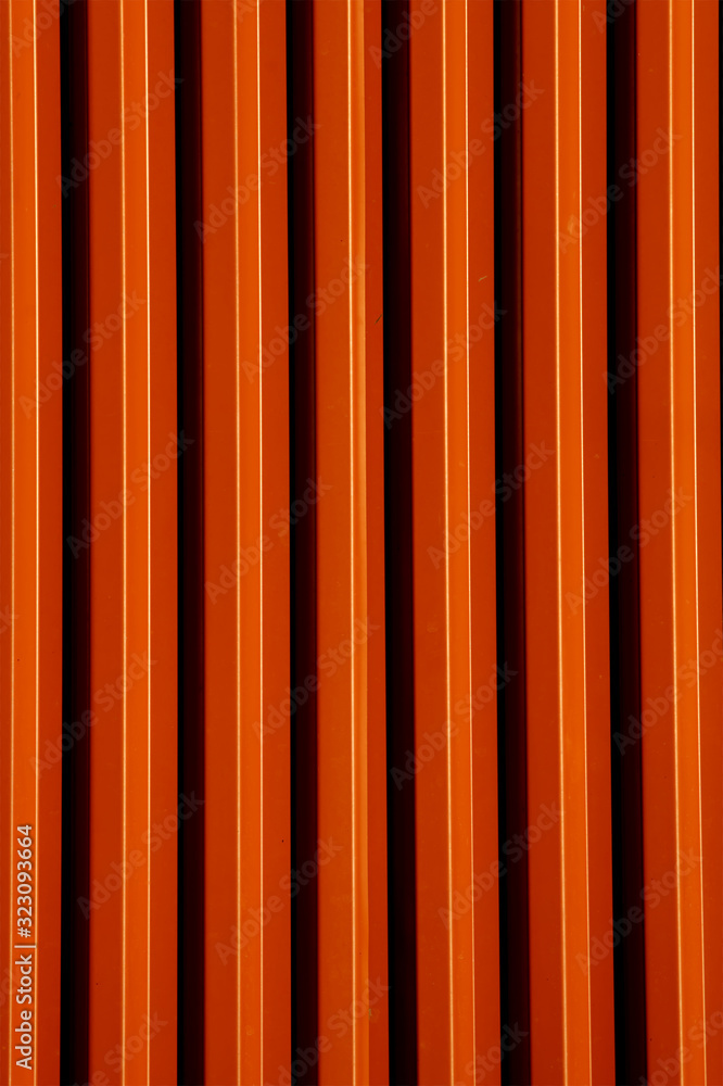 Obraz premium Rot metallic Streifen Hintergrund. Abstrakt gestreiftes Muster 