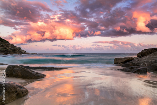 Sunset by the sea, Sydney Australia