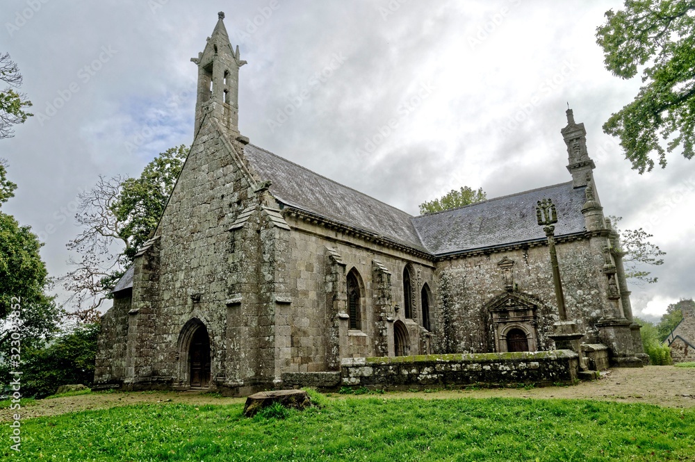 Chapelle Notre-Dame de Kerfons, Ploubezre, Côtes-d'Armor, Bretagne, France