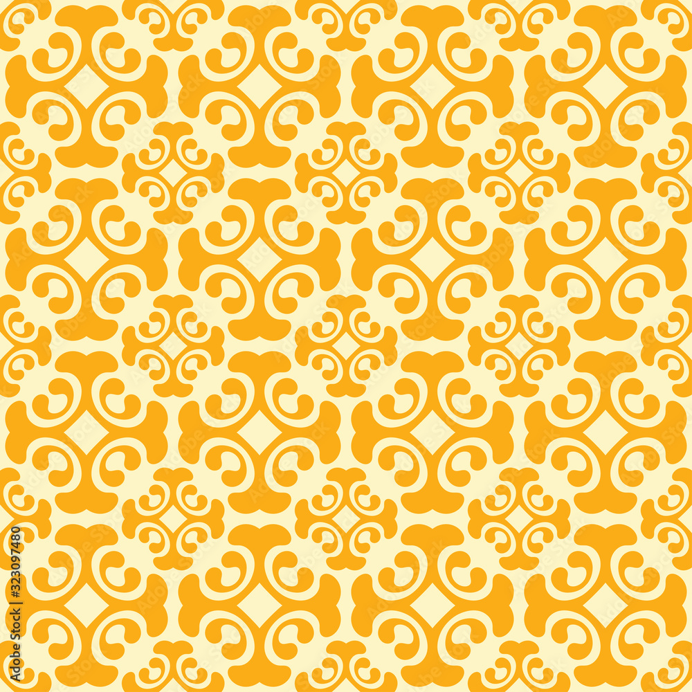 Yellow background pattern Yellow background pattern
