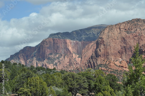 Red Rock Mountain near Zion National Park