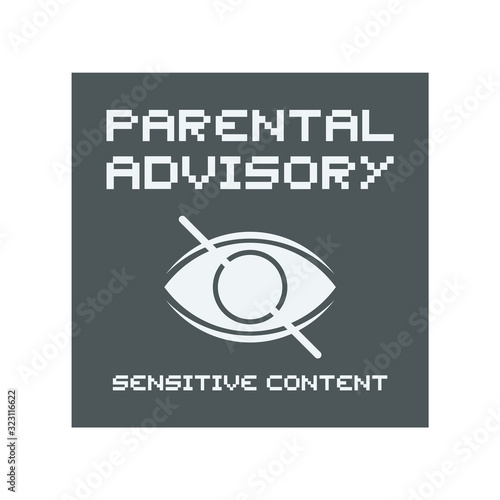 Sensitive content icon