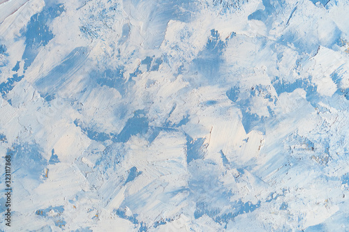 Принти на полотні structure background color blue with white