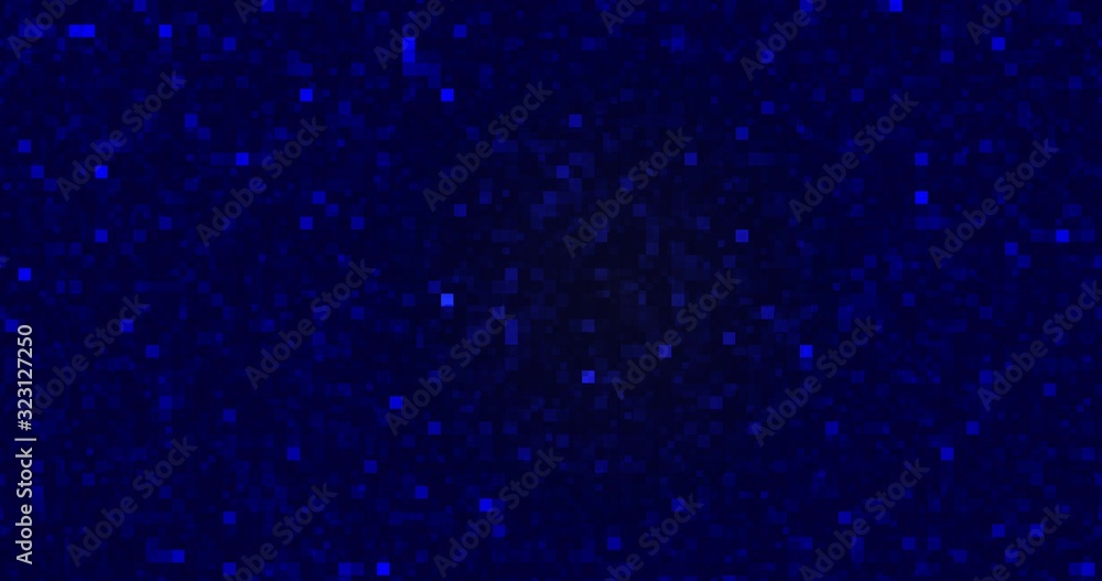 Blue glitter dust background for festival, party, event. Gold glamur texture Loop animation.