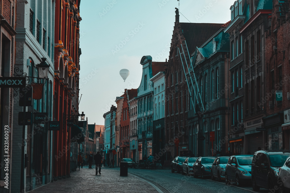 Naklejka premium Brugge, Belgium