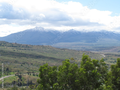 Route 259, going up the mountain towards Los Alerces National Park