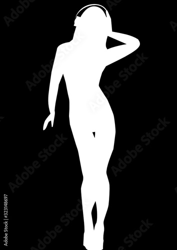 dancing woman