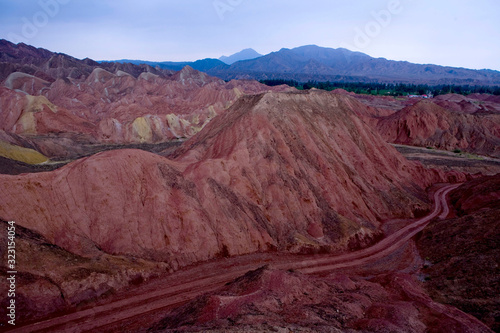 Danxia landform  Zhangye City  Gansu Province  China