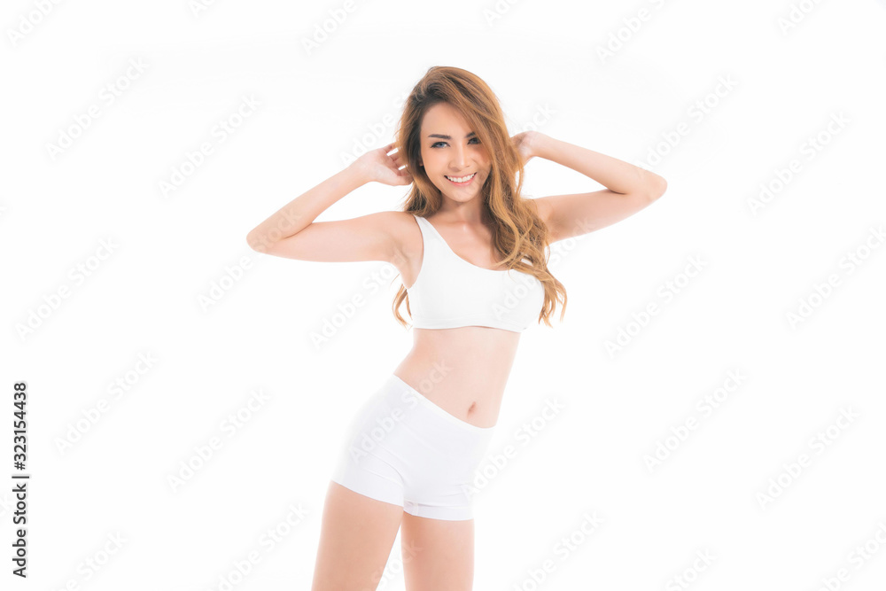 Fit woman slim woman body. Fit woman slim woman body.