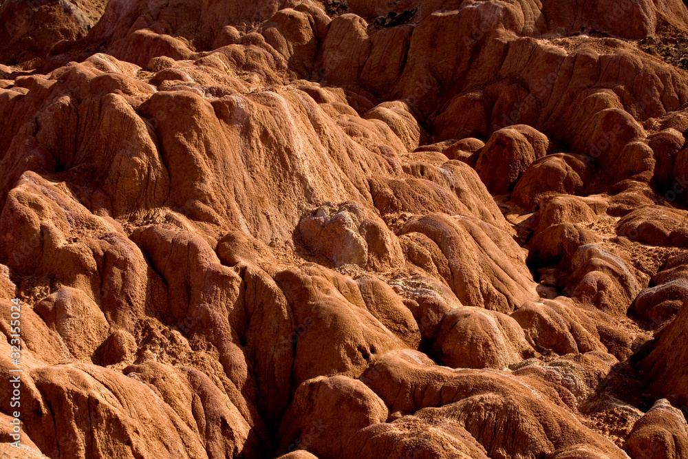 Danxia landform, Zhangye City, Gansu Province, China Danxia landform, Zhangye City, Gansu Province, China