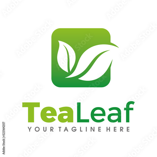 Leaf Tea Logo, Tea, Green Tea Logo Vector