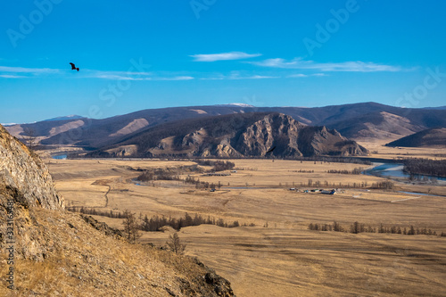 View of the Oka Valley from the mountain
