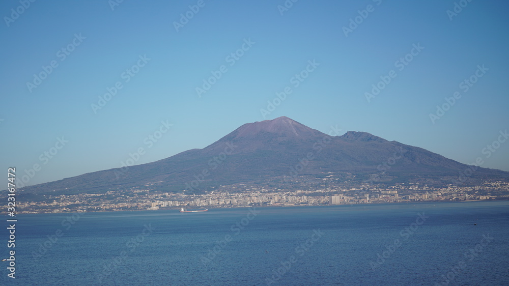 Monte Vesuvio vom Meer aus