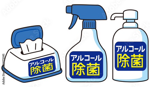 アルコール除菌セット