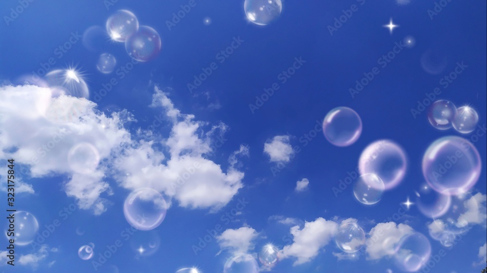 bubbles in the sky very beautiful in abstract bubbles in the sky very beautiful in abstract