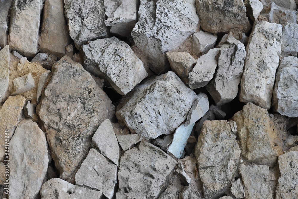 Seamless rock texture background closeup