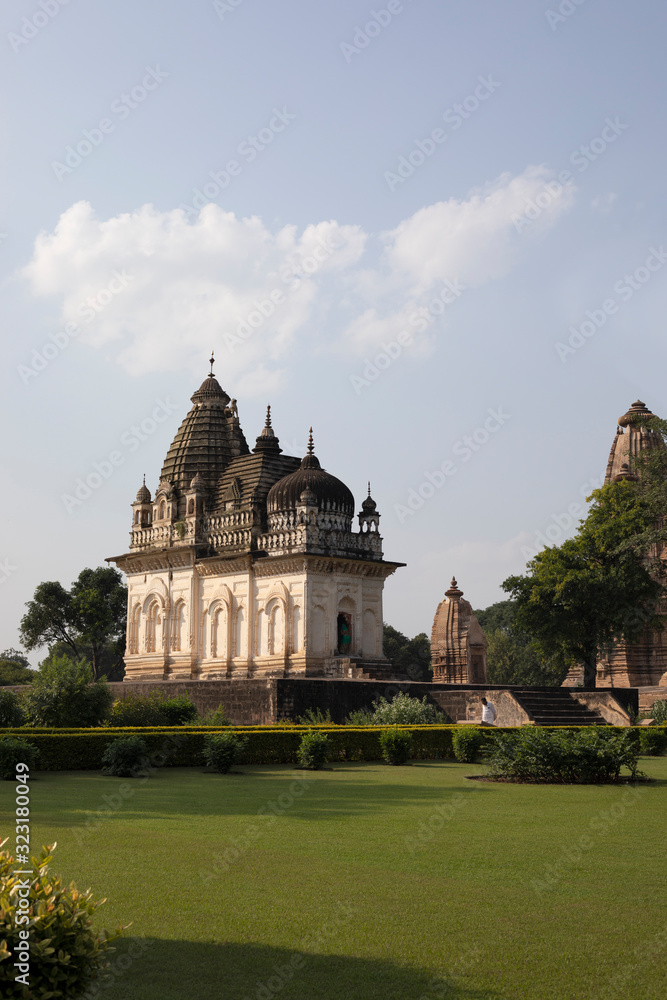 Façade, South east view, Pratapeshwar temple, Western Group, Khajuraho, Madhya Pradesh, India