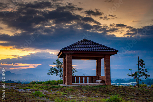 Beautiful sunrise landscape at Tiara Park Ipoh © Richard