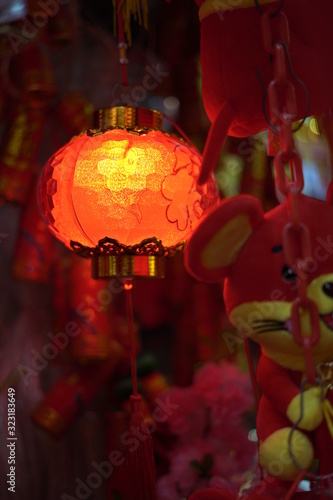 The Chinese new year decoratives