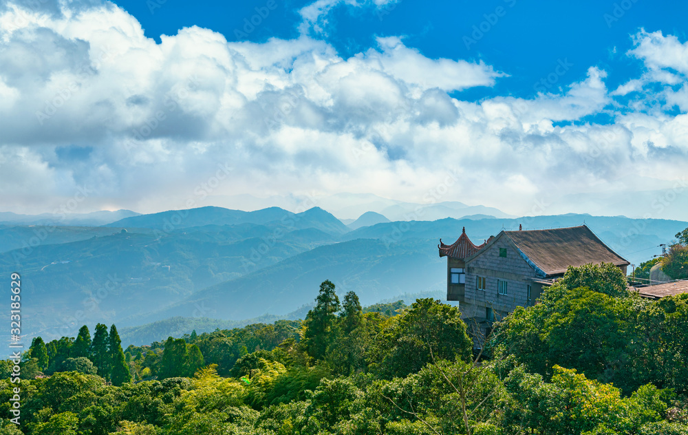 The scenery of Mount Taimu in Ningde, Fujian Province, China The scenery of Mount Taimu in Ningde, Fujian Province, China