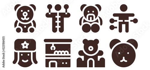 doll icon set